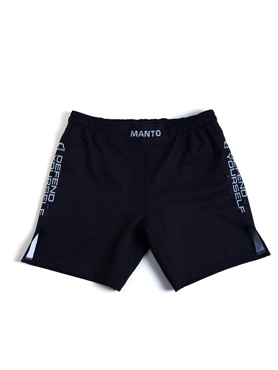 MANTO COMPETITOR FIGHT SHORTS-black